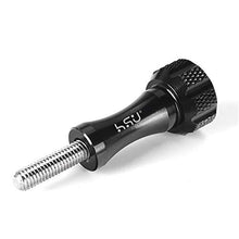 Carica l'immagine nel visualizzatore di Gallery, Treppiede/monopiede in lega di alluminio Monopod Mount + Thumbscrew (Black)