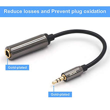 Carica l'immagine nel visualizzatore di Gallery, VCE Cavo Prolunga Cuffie Adattatore Audio Jack 3.5mm Maschio a 6.35mm...