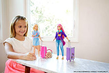 Carica l'immagine nel visualizzatore di Gallery, Barbie in Viaggio, Bambola Bionda con Cucciolo, Valigia che si Apre, Adesivi... - Ilgrandebazar