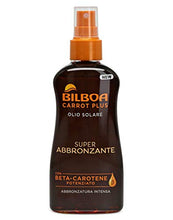 Carica l'immagine nel visualizzatore di Gallery, Bilboa Carrot Plus Olio Solare Spray Super Abbronzante - 200 ml