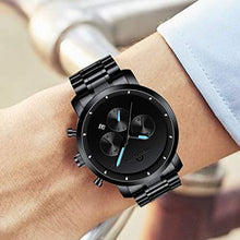 Carica l'immagine nel visualizzatore di Gallery, Orologio Uomo Orologi da Polso Militare Cronografo Grandi Sportivo Model 1 - Ilgrandebazar