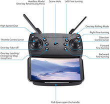 Carica l'immagine nel visualizzatore di Gallery, Powerextra Mini Drone con Videocamera per Bambini e Adulti - Giroscopio a 6...