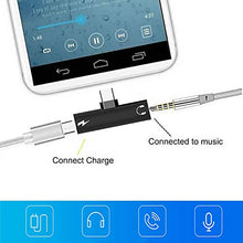 Carica l'immagine nel visualizzatore di Gallery, jack usb c, 2 in 1 Aux USB Tipo C Adattatore Jack Cuffie 3,5 mm Audio...