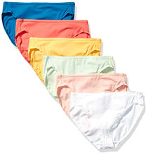 Carica l'immagine nel visualizzatore di Gallery, Standard Cotton Stretch Hi-cut Brief Panty, 6-pack,...