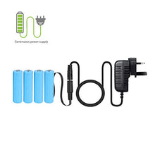 Carica l'immagine nel visualizzatore di Gallery, AIEVE - 6V 4 x AA Alimentatore per adattatore eliminatore batteria Nero