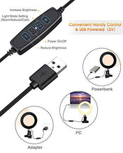 Carica l'immagine nel visualizzatore di Gallery, ELEGIANT Luce per Selfie, ad Anello LED Foto con Clip Telecomando 3...