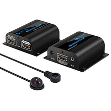 Carica l'immagine nel visualizzatore di Gallery, ESYNiC 1080P 60M HDMI Extender con 2 Porta Splitter Loop su Singolo...