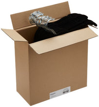 Carica l'immagine nel visualizzatore di Gallery, AmazonBasics - Gruccia in velluto per abiti e camicie, 50 50 pezzi, Nero