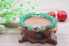 Carica l'immagine nel visualizzatore di Gallery, Bracciale in Pietra Agata 8mm Yoga Reiki Healing Balancing Energy Hamsa Hand... - Ilgrandebazar