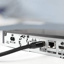 Carica l'immagine nel visualizzatore di Gallery, UNBREAKcable Cavo Ottico Audio Digitale Toslink 2M - [Placcato Oro] 2m