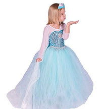 Carica l'immagine nel visualizzatore di Gallery, ELSA &amp; ANNA® Ragazze Principessa abiti partito Vestito Costume IT-FR314... - Ilgrandebazar