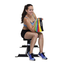 Carica l'immagine nel visualizzatore di Gallery, Fasce Elastiche di Resistenza / Bande Fitness Nero, rosso, giallo, blu, verde