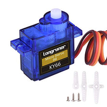 Carica l'immagine nel visualizzatore di Gallery, Longruner SG90 servo micro servomotore 9G RC per comandi di robot LKY66-5
