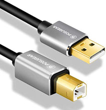 Carica l'immagine nel visualizzatore di Gallery, [3M]Cavo Stampante 3 Metri , POSUGEAR USB 2.0 Cavetto Placcato oro per...