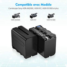 Carica l'immagine nel visualizzatore di Gallery, Powerextra - 2 batterie da 8800mAh e caricatore a doppia ricarica rapida per...