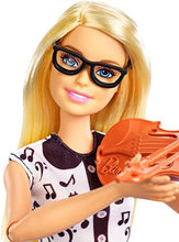 Carica l'immagine nel visualizzatore di Gallery, Barbie- Carriere Insegnante di Musica Playset con 2 Bambole, Lavagna, 4... - Ilgrandebazar