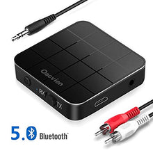 Carica l'immagine nel visualizzatore di Gallery, Trasmettitore Ricevitore Bluetooth 5.0, 2 in 1 Adattatore mini RCA...