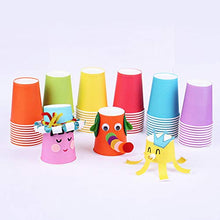 Carica l'immagine nel visualizzatore di Gallery, Bicchieri di carta usa e getta per feste, 255 ml, multicolore,...