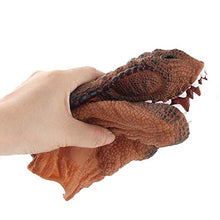Carica l'immagine nel visualizzatore di Gallery, Kobwa - Marionetta a forma di dinosauro, 21,08 cm, in morbida Triceratops - Ilgrandebazar