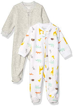 Carica l'immagine nel visualizzatore di Gallery, Amazon Essentials 2-Pack Microfleece Sleep And Play Bimbo 0-24 - Ilgrandebazar