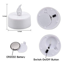 Carica l'immagine nel visualizzatore di Gallery, YHY Candele a LED 50pcs Lumini da Tè Tealight Elettrica Luce Calda Senza 1*50 - Ilgrandebazar
