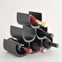 Carica l'immagine nel visualizzatore di Gallery, Alessi Noè GIA13 B Portabottiglie di Design in Resina Termoplastica, Nero - Ilgrandebazar