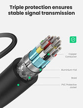 Carica l'immagine nel visualizzatore di Gallery, UGREEN Cavo Micro HDMI Maschio a Femmina 4K 3D Supporta ARC Ethernet...
