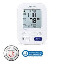 Carica l'immagine nel visualizzatore di Gallery, Omron Healthcare X3 Comfort Misuratore di Pressione da Braccio con Bracciale...