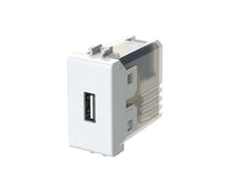 Carica l'immagine nel visualizzatore di Gallery, 4Box 4B.AM.USB Caricatore USB 2.1 Ampere Compatibile con Bticino Bianco - Ilgrandebazar