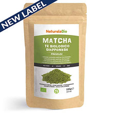 Carica l'immagine nel visualizzatore di Gallery, Tè Verde Matcha Biologico in Polvere [ GRADO PREMIUM ] da 100 grammi. 100 g