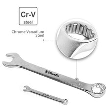 Carica l'immagine nel visualizzatore di Gallery, WERKFIX Set di Chiavi Combinate 6-21 mm 15 pz. inglesi sabbiate, in... - Ilgrandebazar