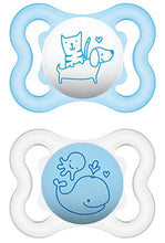 Carica l'immagine nel visualizzatore di Gallery, MAM 66667411 - Air, Ciuccio in silicone 0-6 mesi, bambino Monate - Junge - Ilgrandebazar