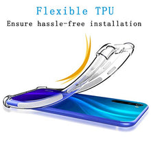Carica l'immagine nel visualizzatore di Gallery, AILRINNI Cover per Xiaomi Redmi Note 8T - Pellicola Protettiva in Trasparente - Ilgrandebazar