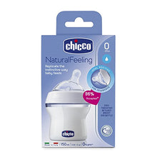 Carica l'immagine nel visualizzatore di Gallery, Chicco Natural Feeling Bottiglia Flusso Normale con tetarella inclinata, 0M... - Ilgrandebazar