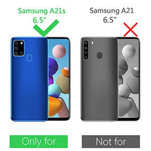 Carica l'immagine nel visualizzatore di Gallery, AROYI Cover Samsung Galaxy A21s + Pellicola Protettiva in Vetro Nero