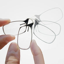 Carica l'immagine nel visualizzatore di Gallery, ThinOptics Gli occhiali da lettura con il 2.50 resistenza, Trasparente - Ilgrandebazar
