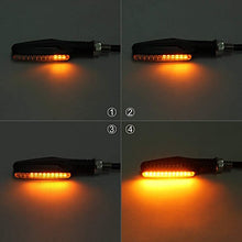 Carica l'immagine nel visualizzatore di Gallery, Proster MY214, Indicatori di direzione a LED, impermeabili, DC 12V, Nero - Ilgrandebazar