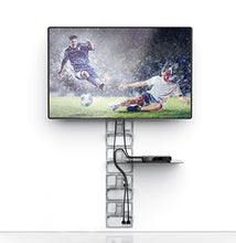 Carica l'immagine nel visualizzatore di Gallery, Meliconi Ghost Cube Soundbar Bianco, sistema copricavi componibile con Bianco