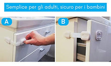 Carica l'immagine nel visualizzatore di Gallery, Blocca Cassetti Per Bambini, Chiusure Sicurezza Bambini La Tranquillità... - Ilgrandebazar