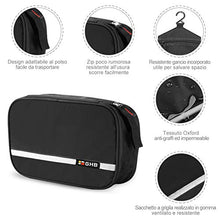 Carica l'immagine nel visualizzatore di Gallery, GHB Beauty Case da Viaggio Borsa Toilette Cosmetico Bag Impemeabile Nero