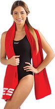 Carica l'immagine nel visualizzatore di Gallery, Cressi Sport Towel Asciugamano di Alta qualità 120 x 50 cm, Rosso - Ilgrandebazar