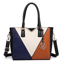 Carica l'immagine nel visualizzatore di Gallery, Miss Lulu Nuova Moda Elegante Borsa in Pelle PU Donna Borse a Marrone