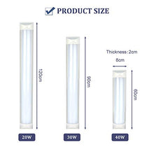 Carica l'immagine nel visualizzatore di Gallery, 20W-60CM Plafoniera led plafoniere neon a 60cm, Bianco Freddo