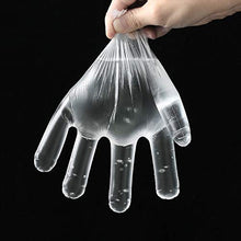 Carica l'immagine nel visualizzatore di Gallery, Guanti in plastica trasparente monouso 400 pezzi - Guanto impermeabile...