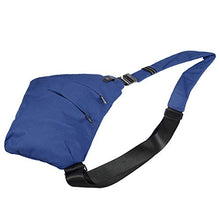 Carica l'immagine nel visualizzatore di Gallery, Lixada Borsa Zaino Sling Toracica Anti Furto Spalla Blu Scuro