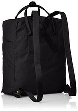 Carica l'immagine nel visualizzatore di Gallery, Fjällräven Kånken, Zaini, Nero (Black), 16 L (38 x 27 x 13 cm)