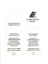 Carica l'immagine nel visualizzatore di Gallery, Orecchini donna piccoli in argento 925 anallergico - Linea Italia gioielli...
