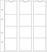 Carica l'immagine nel visualizzatore di Gallery, 5 Numismatic Prophila Kobra Coin Sheets, 12 Pockets up to 44 mm Diameter - Ilgrandebazar