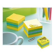 Carica l'immagine nel visualizzatore di Gallery, Post-it 34561 Mini Cubo di Foglietti Riposizionabili, 51 x 51mm, Verde