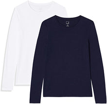 Carica l'immagine nel visualizzatore di Gallery, Marchio Amazon - MERAKI T-shirt Girocollo a Manica Lunga Donna - Ilgrandebazar